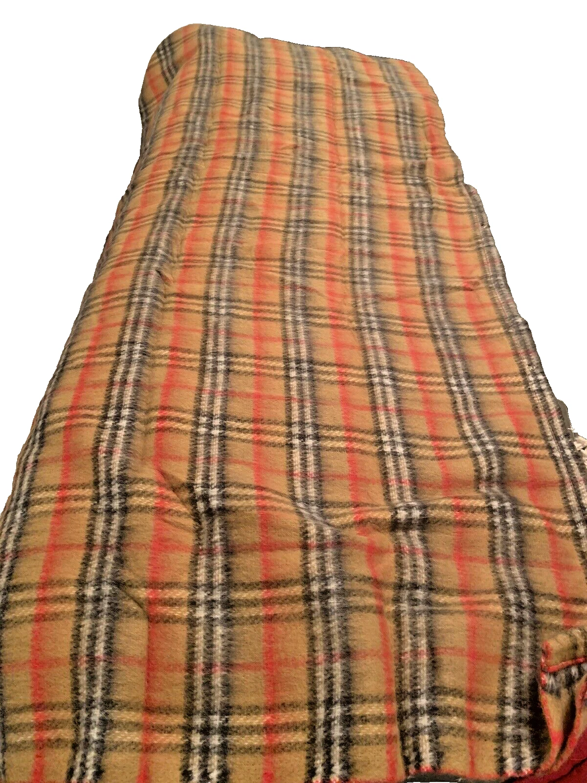 Vintage plaid snaps Sleeping Bag Blanket