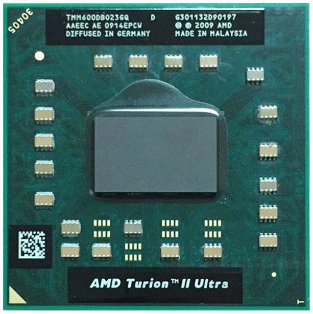 AMD Turion II Ultra M600 Dual Core Processor 2.4 GHz, Socket S1, 35W CPU - Image 4 of 4