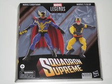 MARVEL LEGENDS    6  SQUADRON SUPREME MARVEL'S NIGHTHAWK   MARVEL'S BLUR PLUS