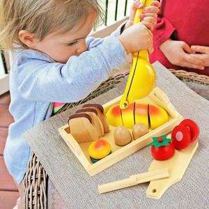 childrens wooden food