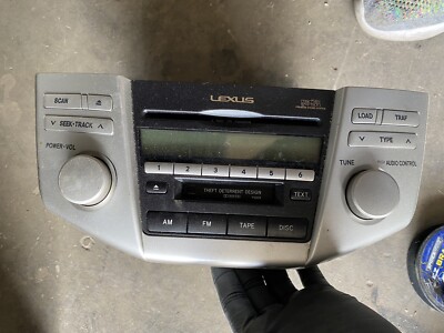 2004 - 2009 Lexus RX330 RX350 Radio 6 CD Player LEVINSON 86120-48460 89k TESTED