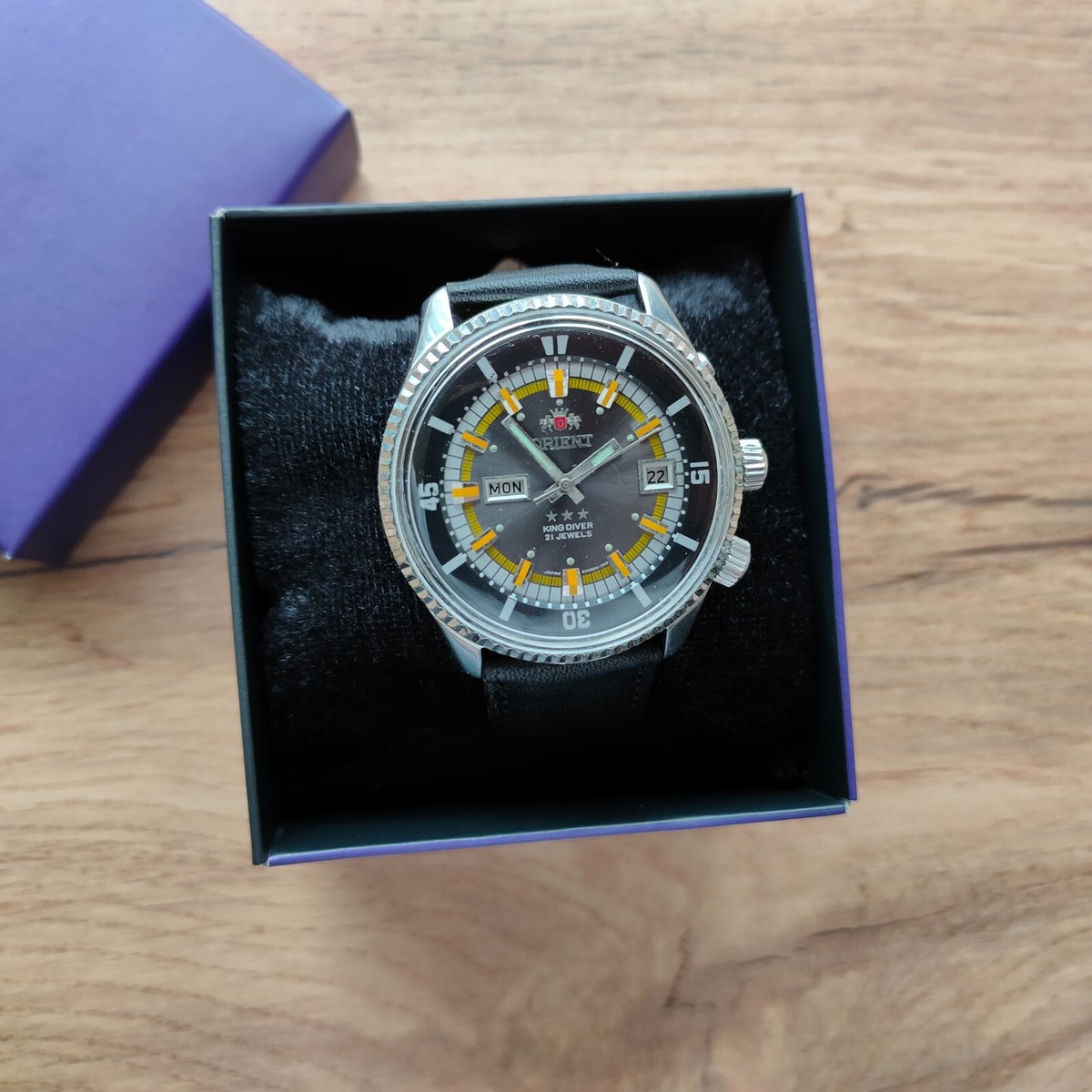 ORIENT KING DIVER 自動巻き 腕時計 ORIENT King Diver Japan watch Mechanical Wristwatch