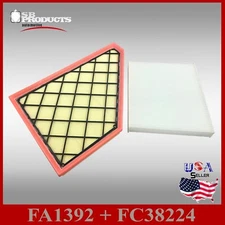 Auto1tech Engine & Cabin Air Filter Combo for GMC Acadia 2017-2018 3.6l 2.5l