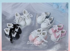 For 1/4 BJD Doll Toy Fashion Doll Shoes Thick Sole Bandage Lace-up Sneaker Shoes