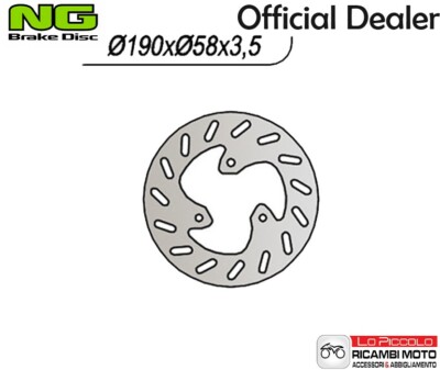 659023 BREMSSCHEIBE VORN NG APRILIA SR Stealth LC DD 50CC 1997/1999