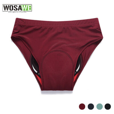 WOSAWE Radhose Herren Damen gepolsterte Unterwäsche Fahrradhose Unterhose Shorts