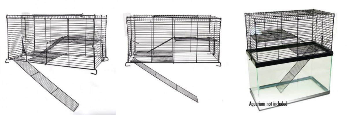 Ware Manufacturing Chew Proof High Rise Pet Cage for Small Pets