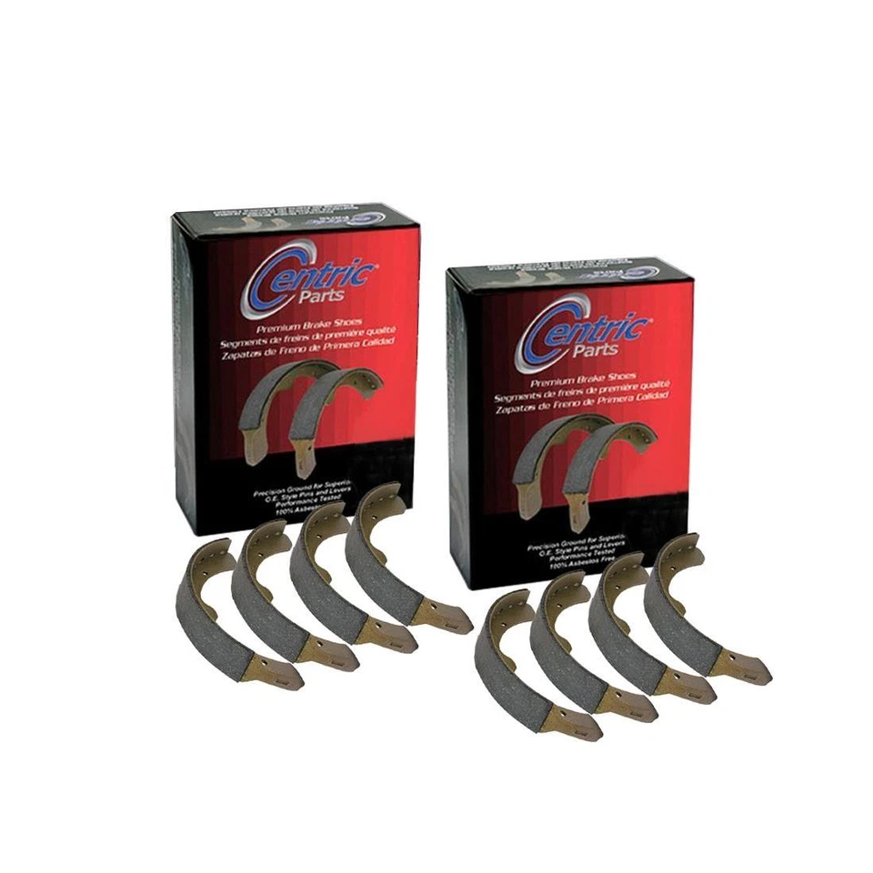 Juego de 2 zapatas de freno delanteras traseras para Chrysler Windsor 1960 Foto 3 de 3