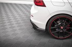 Heck Ansatz Flaps Diffusor V.3 passend für VW Golf GTI Mk8 schwarz Hochglanz