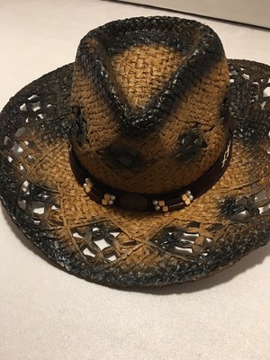 brown straw cowboy hat