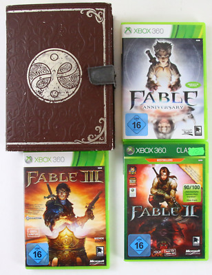Xbox 360 Fable Sammlung 3 Limited Collector's Edition II Anniversary Sehr Gut