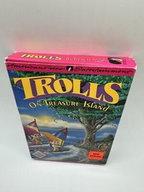 Trolls On Treasure Island (Nintendo NES) Complete CIB No Troll