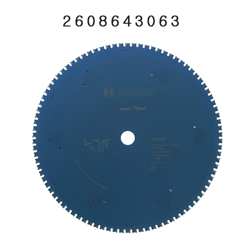 Bosch Kreissägeblatt Ø355 mm (14") x 90T 2608643063 für Stahl - Bild 2 von 2