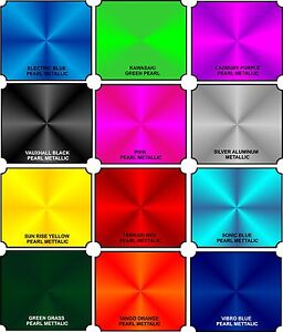 Honda Car Paint Colors Chart