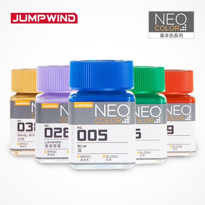 Pintura Modelo Serie Básica JUMPWIND NEO COLOR - Nitro Base Aceite 18ml