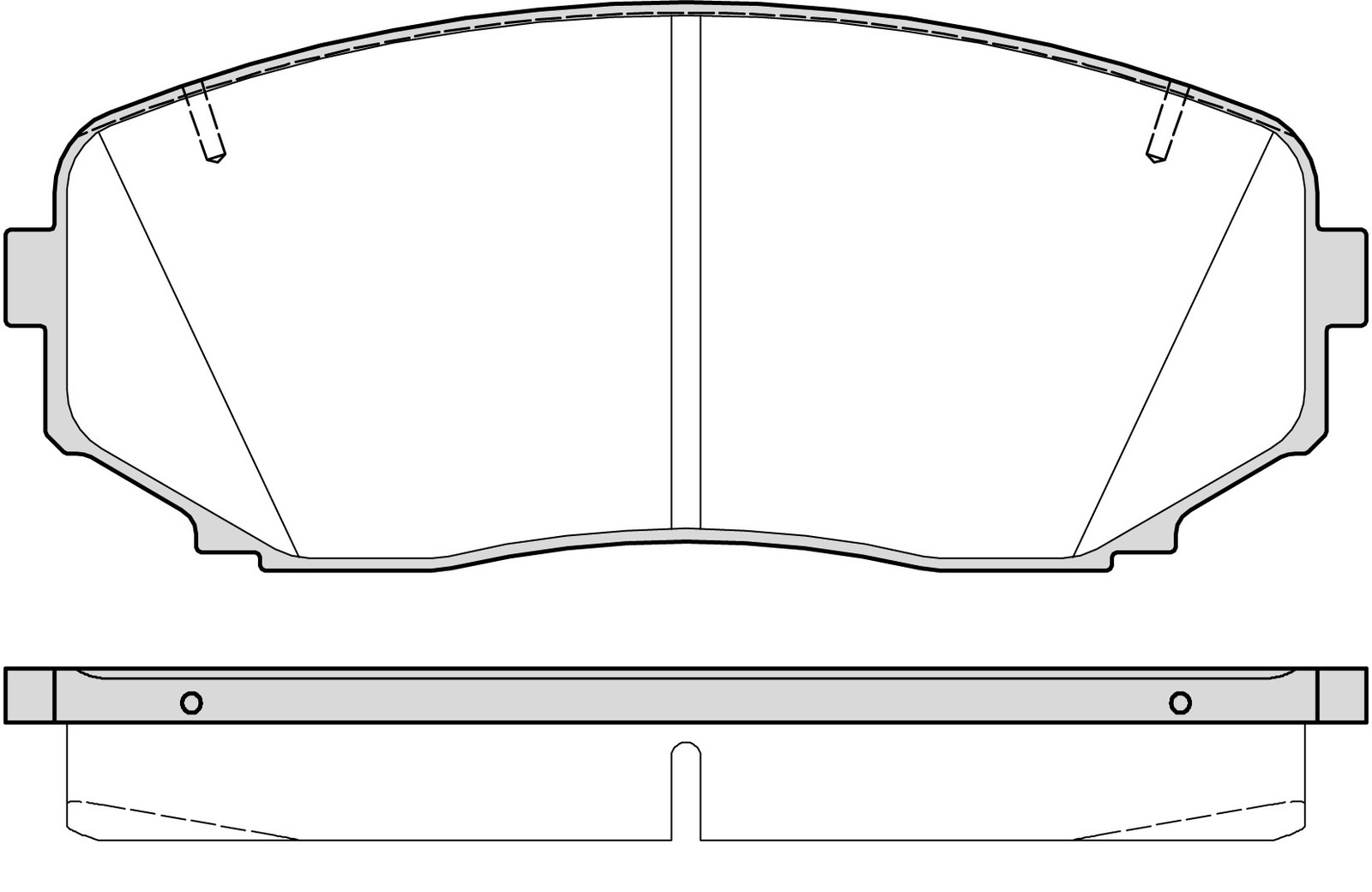 Brake Pads Set Front PBP7823 Proformer 4605C248 Genuine Quality Guaranteed