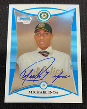 MICHAEL INOA YNOA 2008 Bowman Chrome Draft Prospects Rookie RC AUTO #BDPP142