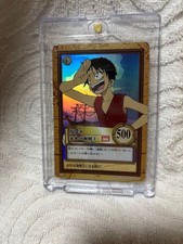 Luffy C01 Hyper Battle First Stage CHB One Piece Carddass 1999 Japanese Card
