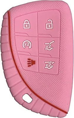 Key Fob Cover Case Protector for 2021-2024 Models, Compatible with Color: Pink