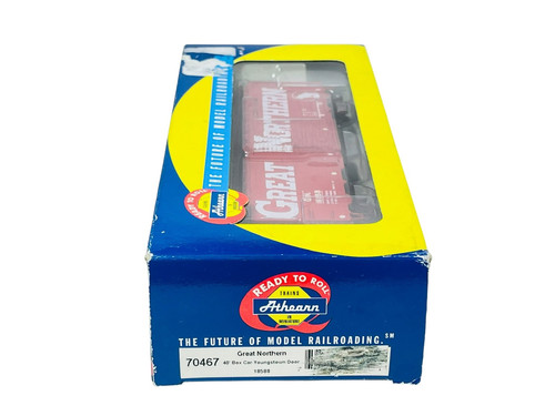 #70467 Athearn HO Great Northern (#18588) 40' Youngstown Door Box Car - Picture 7 of 8