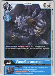 WereGarurumon P-008 Promo
