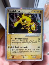 🟢🇩🇪 Elektek ex 97/109 Rubin & Saphir Ultra Rare Pokémon Karte Silverstar Holo