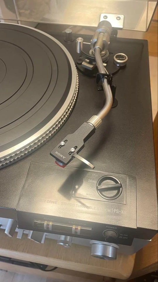 Sony PS-X6 Direct Drive Turntable Record Player w/Cartridge Working - Image 2 of 4