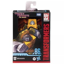 New Transformers Brawn Studio Series 86 Autobot Hasbro Deluxe Action Figure Toys
