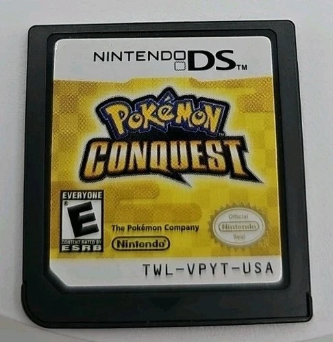 Pokemon Conquest (Nintendo DS, 2012) Authentic Cartridge Only Tested & Working