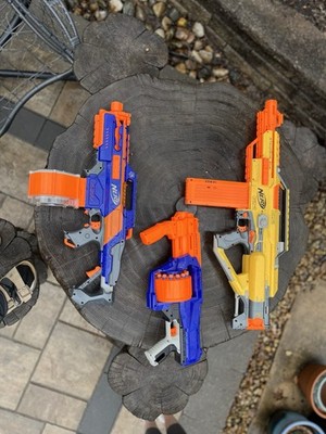 NERF N-Strike Elite Dart Guns Lot Toy Blasters for Ages 8-16