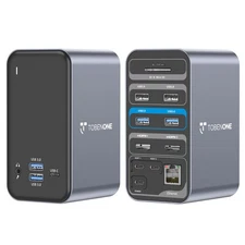 USB C Docking Station Dual Monitor for MacBook Pro, 15 in 2 USB C Laptop Dock...