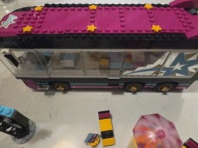 LEGO Friends Pop Star Tour Bus 41106 Retired (2015) - Complete Build W/figures