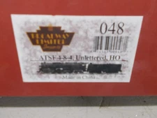 BROADWAY LIMITED # 048 ~ATSF  4-8-4 LOCOMITIVE-TENDER~DCC & SOUND~HO SCALE