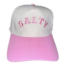Salty  NWT Pink & White Hat