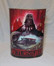 Star Wars Return of the Jedi Trash Can Cheinco 1983 13 inches made in USA