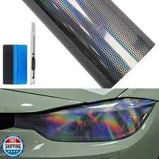 12 by 20 inches Self Adhesive Auto Car Tint Headlight Taillight Fog Light Vin