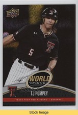 2025 Upper Deck World of Sports Speckled Rainbow Foil TJ Pompey #231 READ 0il7