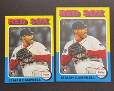 ISAIAH CAMPBELL 2024 Topps Heritage High Number #645 Mini Short Print Rookie