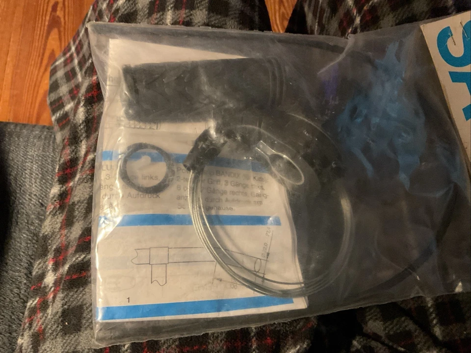 NOS Vintage SACHS 3 SPEED TWIST GRIP SHIFTER left side  - Image 3 of 3