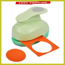 Easy Spring Lever 2 Inch Circle Punch - Ideal for DIY Crafts and Scrapbooking