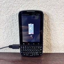 Motorola Droid Pro XT610 - Black Verizon Rare Android Smartphone - Works