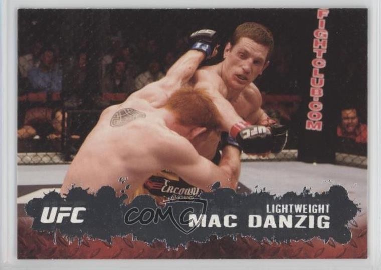 2009 Topps UFC Round 2 Mac Danzig #85 Rookie RC 0kb5