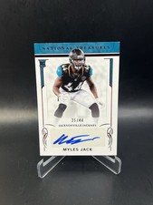 2016 PANINI NATIONAL TREASURES MYLES JACK JACKSONVILLE JAGUARS AUTO 35/44