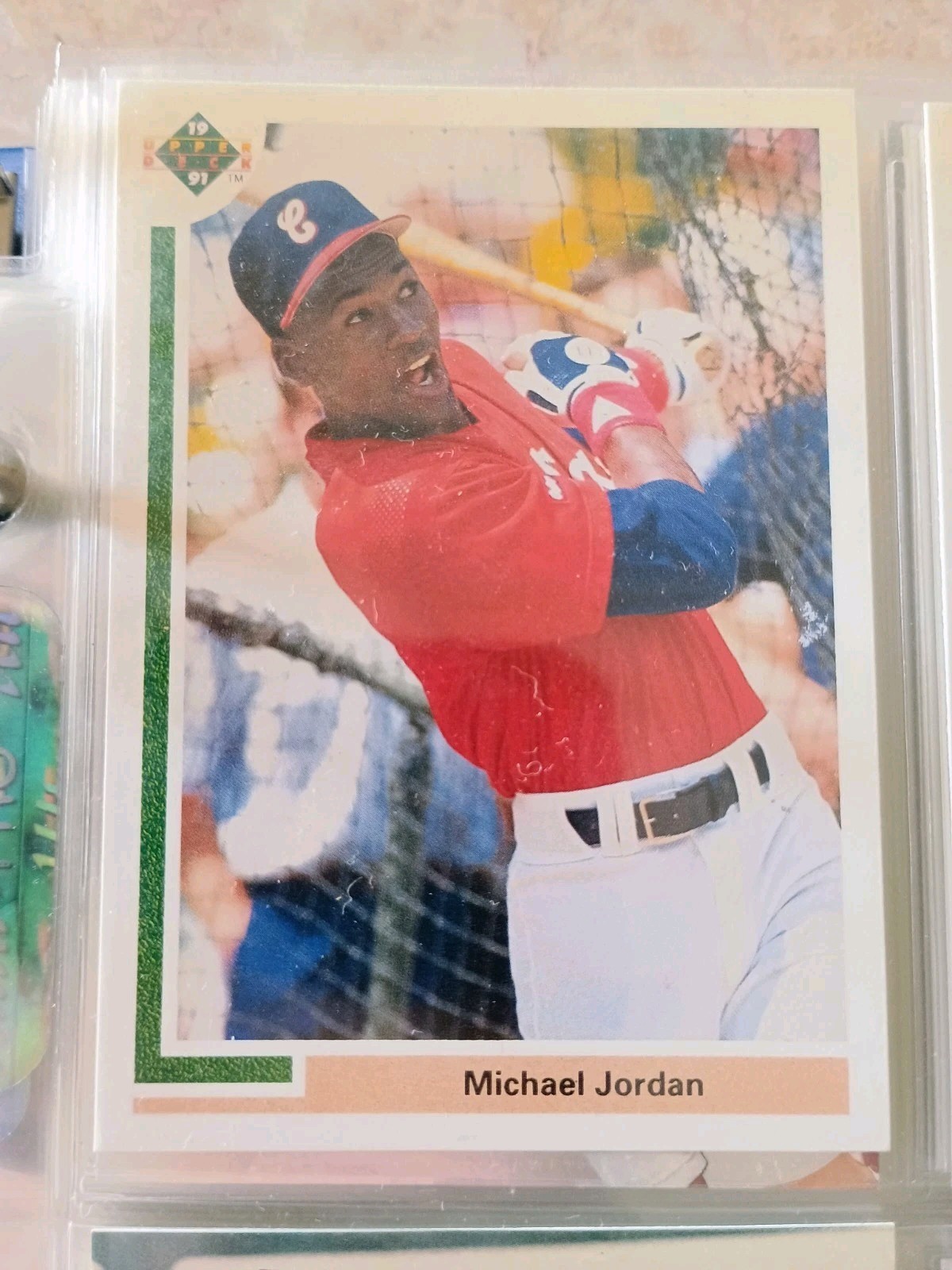Upper Deck 1991 Michael Jordan #SP1 Short Print Insert Chicago White Sox MLB