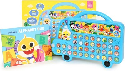 Baby Shark ABC Alphabet Bus (2nd Edition) Sound Pad | Premium Interactive Ele...