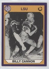 1990 Collegiate Collection LSU Tigers Billy Cannon #7 0gx4