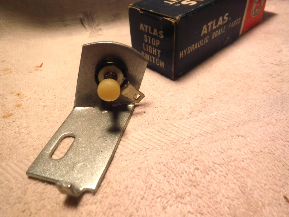 1965 - 1966 CHRYSLER DODGE POLARA PLYKOUTH FURY BRAKE LIGHT SWITCH NEW - Image 3 of 4