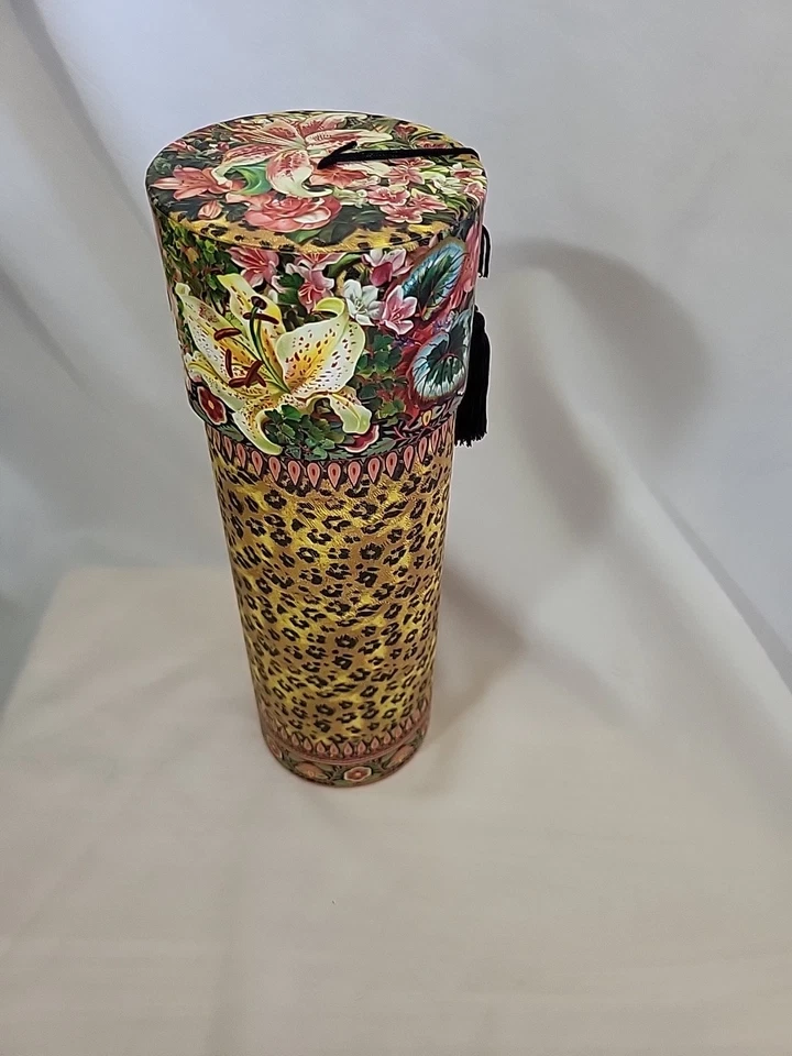 Wine Box Paper Covered Punch Studio John Grossman Collection Of Antique Images - Image 4 of 4