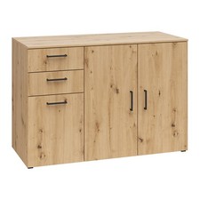 Sideboard - Artisan Eiche - 120 cm breit - XL-Tiefe Sideboard Kommode TV
