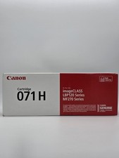 Genuine Canon 071 Black Toner Cartridge High Capacity  NEW SEALED